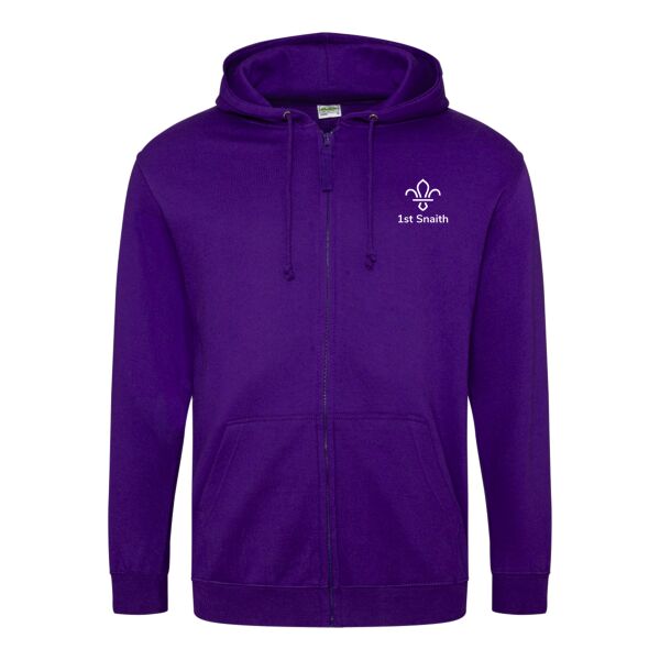 1st Snaith Scouts Zip Hoodie Junior Thumbnail