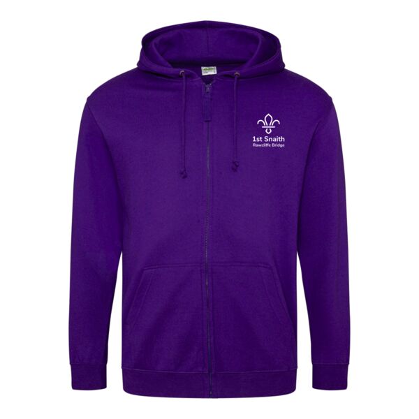 1st Snaith Scouts Rawcliffe Bridge Zip Hoodie Junior Thumbnail